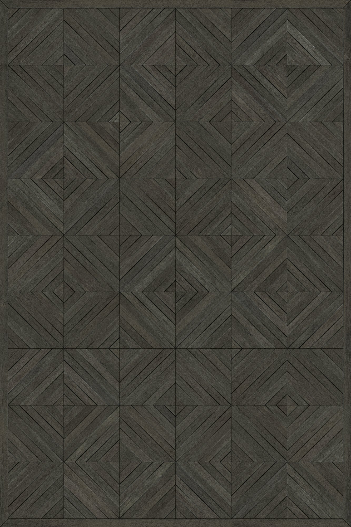 Artisanry - School of Thought - Hold that Thought 20x30 Vintage Vinyl Floorcloth