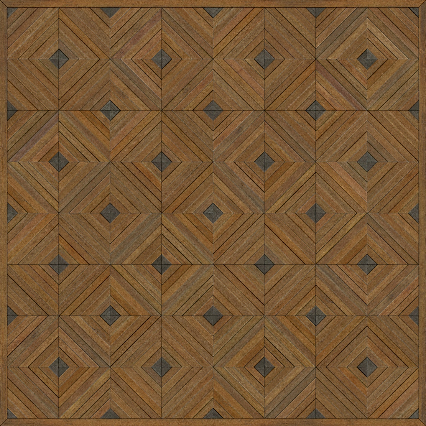 Artisanry - School of Thought - So many books 60x60 Vintage Vinyl Floorcloth
