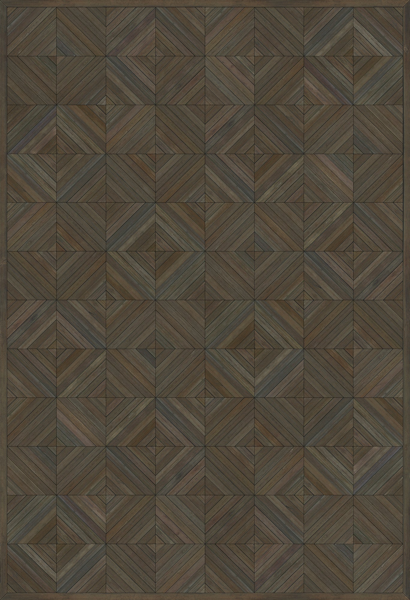 Artisanry - School of Thought - So to Speak 52x76 Vintage Vinyl Floorcloth