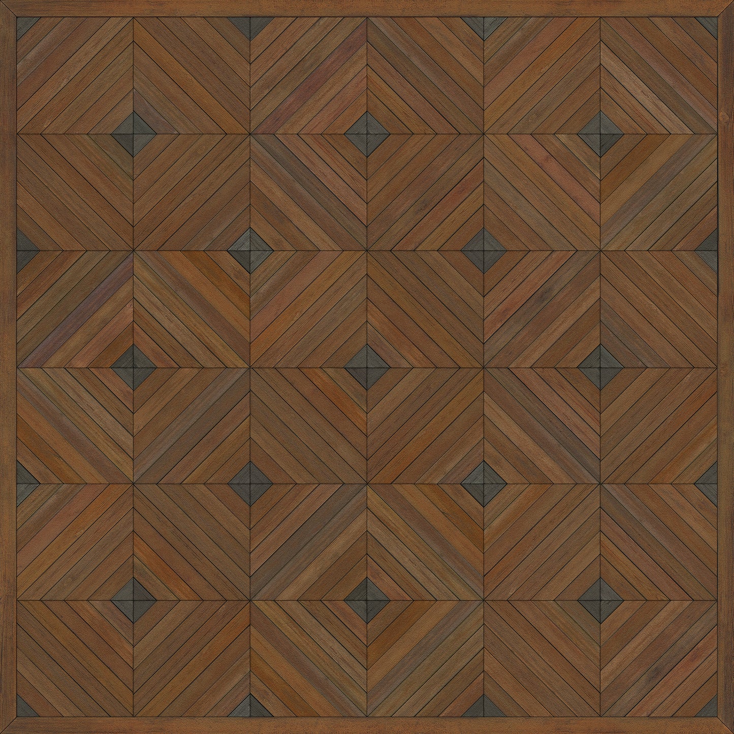 Artisanry - School of Thought - The Master of my Fate 48x48 Vinyl Floorcloth
