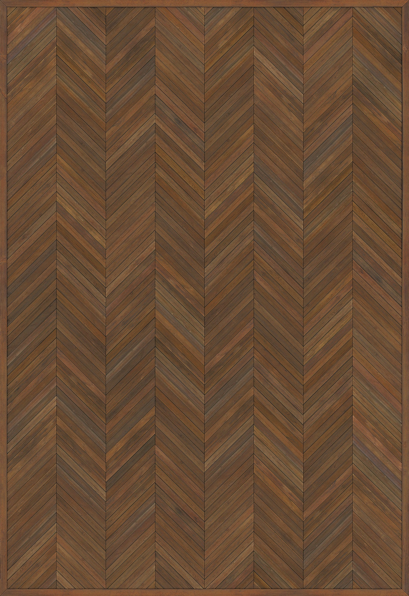 Artisanry - The Legacy - Hand and Brain 70x102 Vintage Vinyl Floorcloth