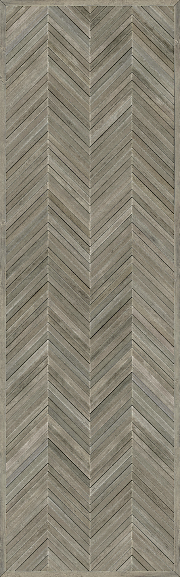 Artisanry - The Legacy - In the Track of the Book Worm 36x115 Vinyl Floorcloth