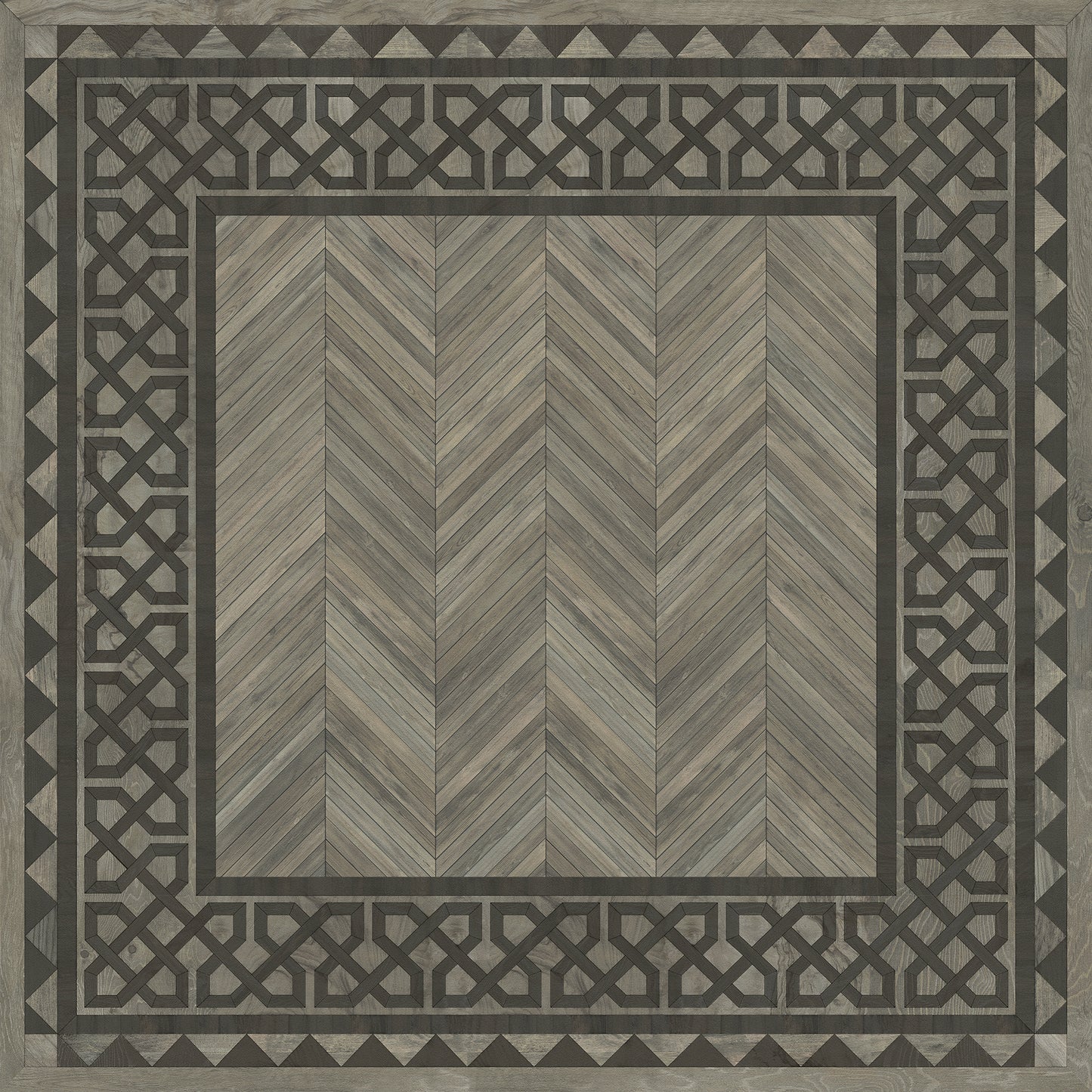 Artisanry - University - Columbia 72x72 Vintage Vinyl Floorcloth