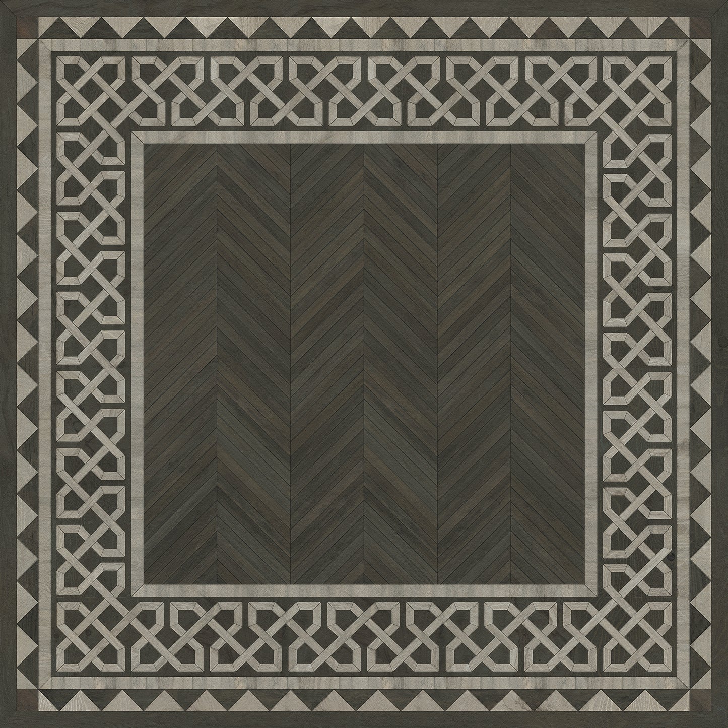 Artisanry - University - Duke 60x60 Vintage Vinyl Floorcloth