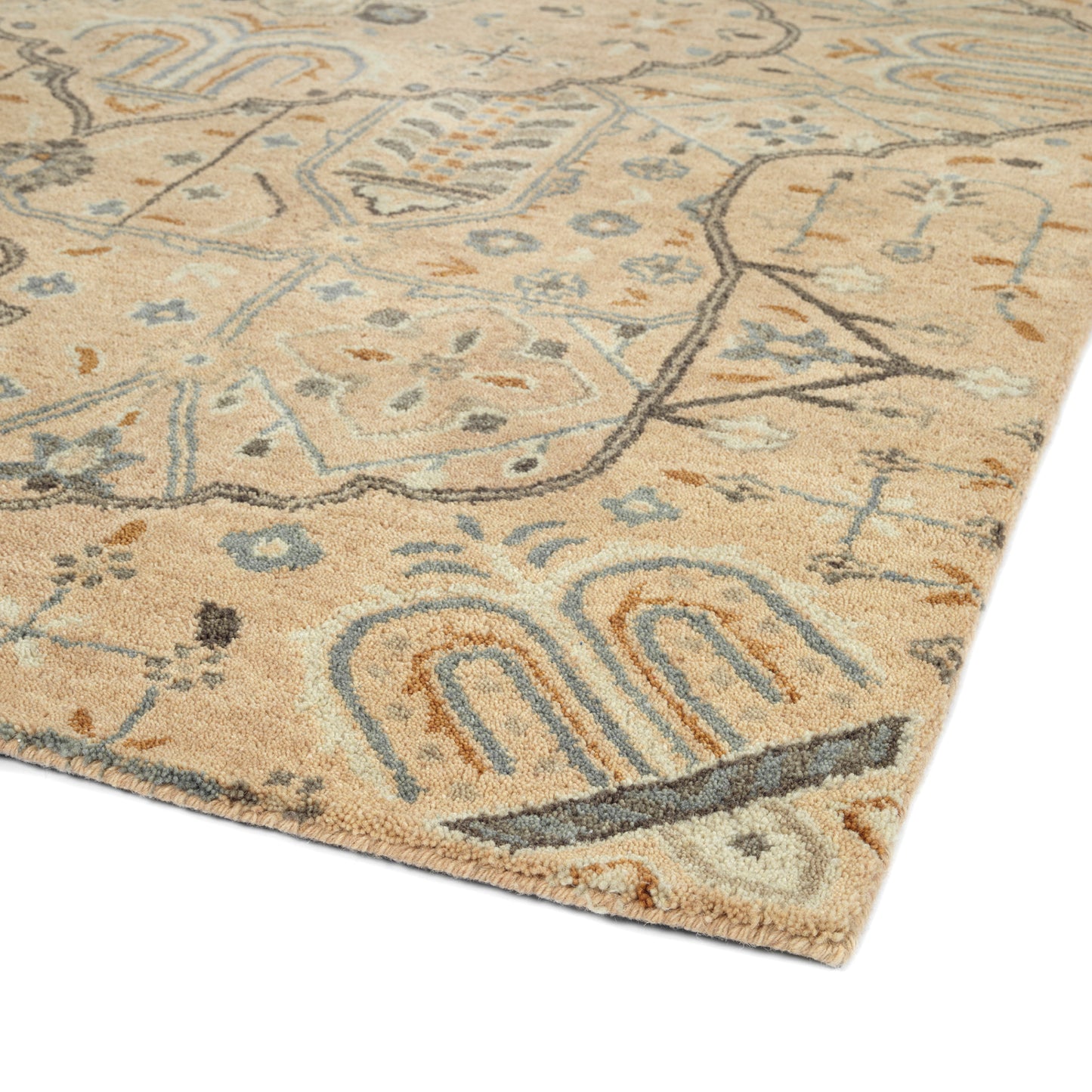 Kaleen Helena Collection Dark Salmon Runner 2'6" x 8'