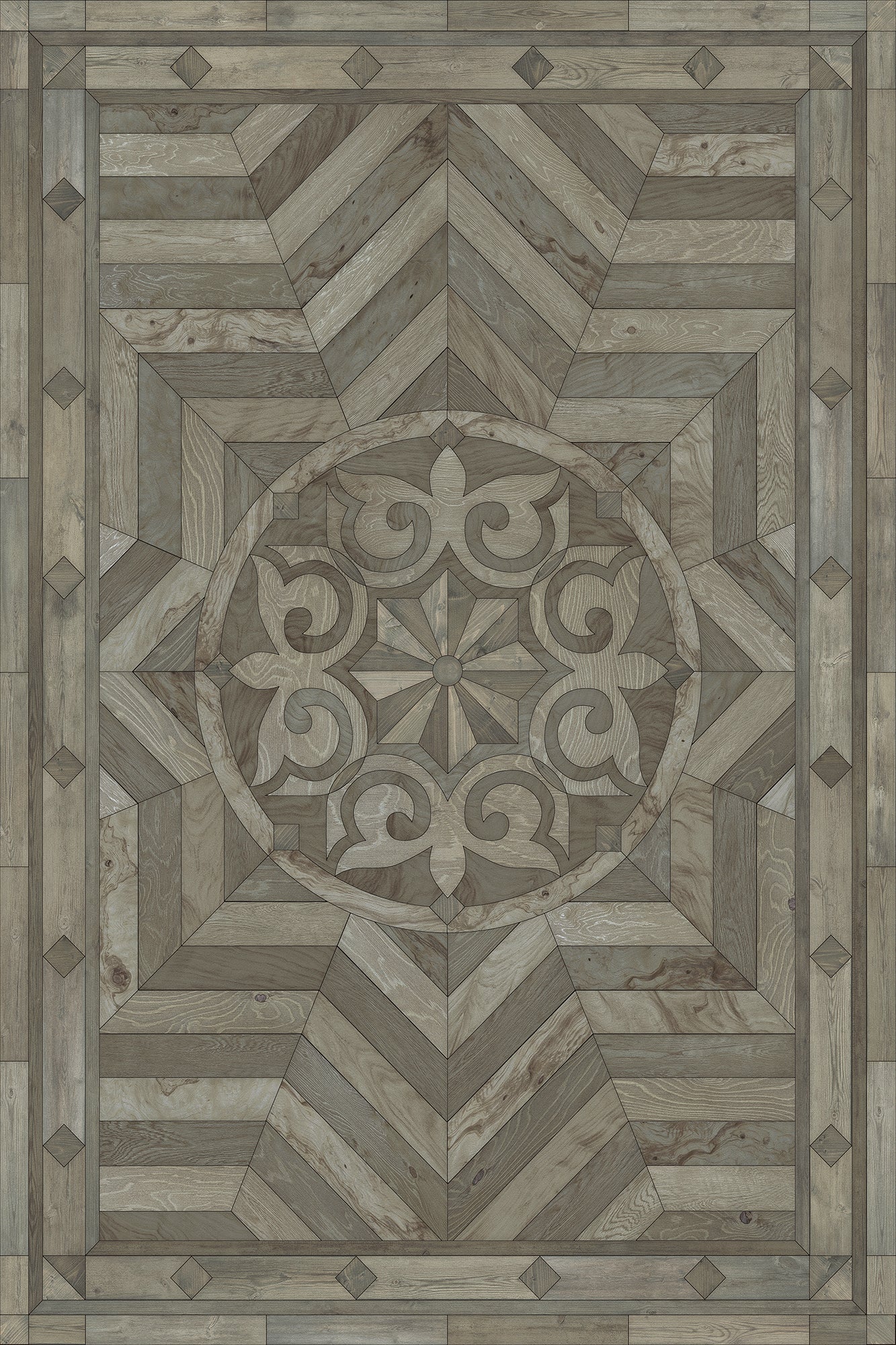 Artisanry - Caledonian - Written on the Arched Sky 24x36 Vinyl Floorcloth