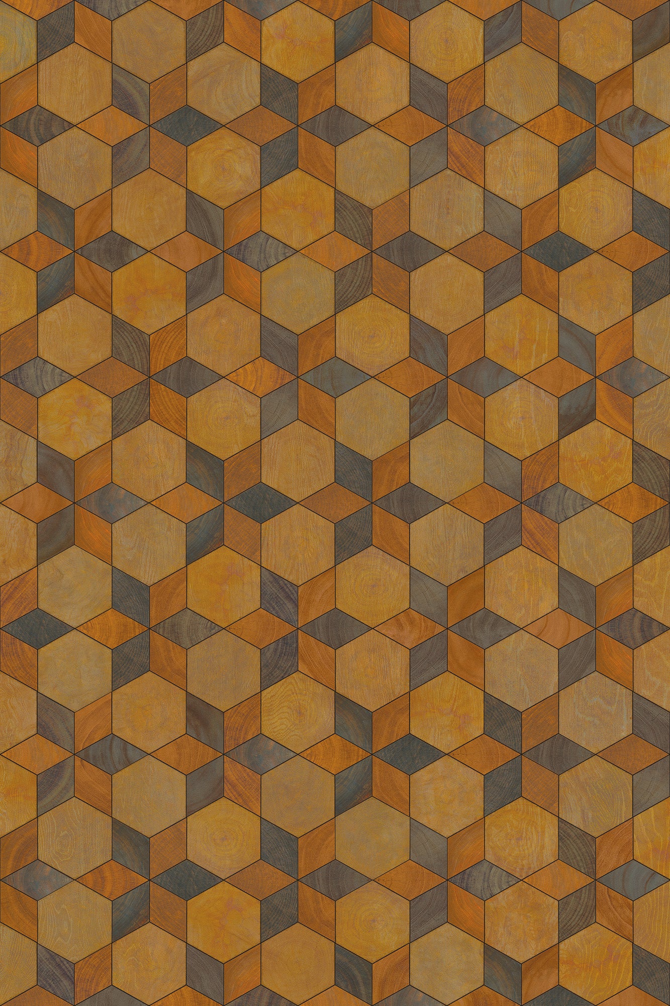 Artisanry - Illuminated - Starmaker 24x36 Vintage Vinyl Floorcloth