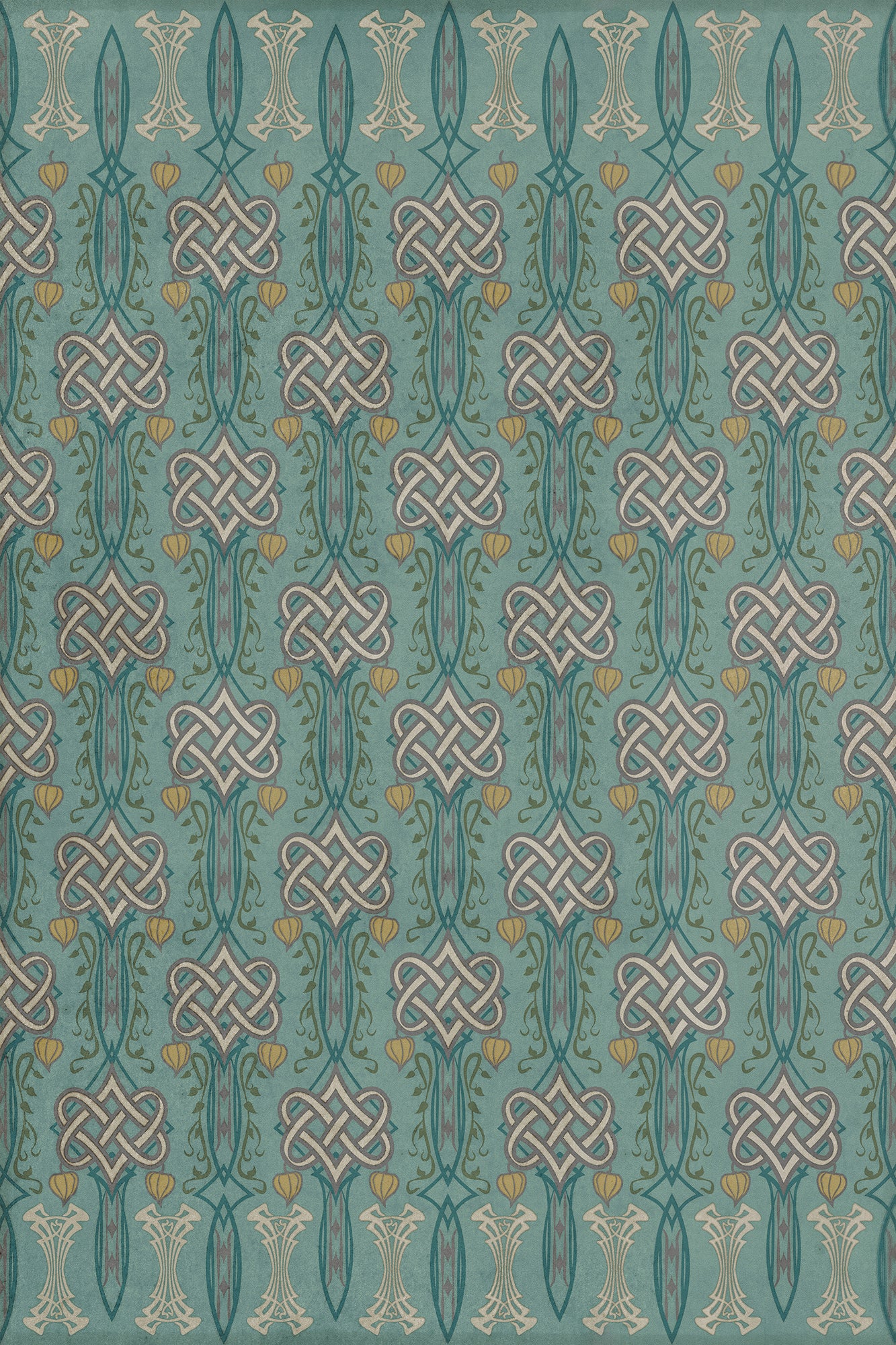 Artisanry - Lord Byron - The Dream 24x36 Vintage Vinyl Floorcloth