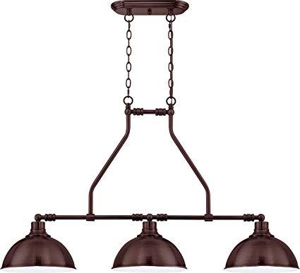 Timarron 3 Light Island in Aged Bronze