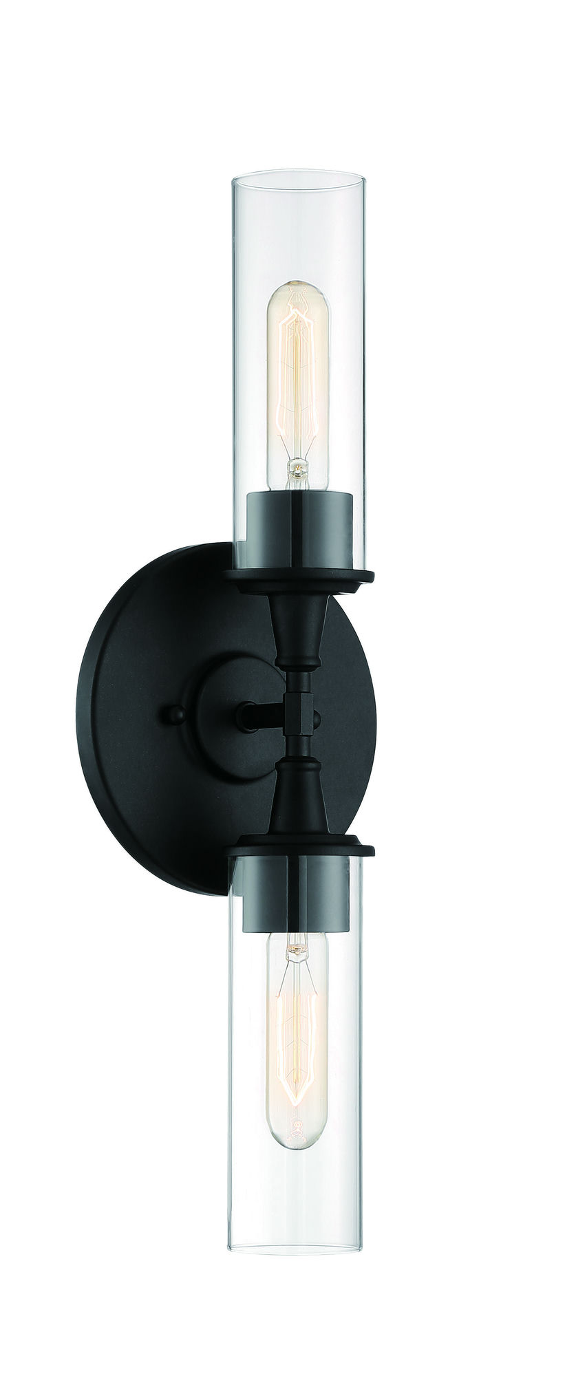 Modina 2 Light Linear Wall Sconce in Espresso