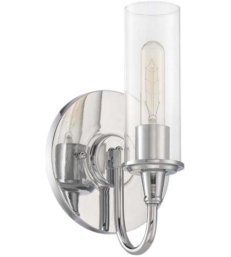 Modina Wall Sconce 1 Light Chrome