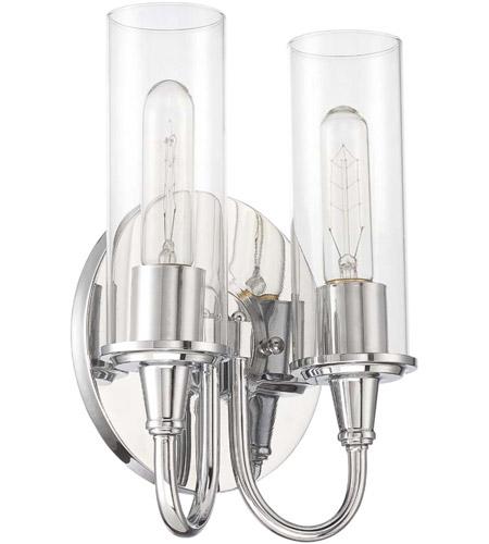 Modina 2 Light Vanity in Chrome