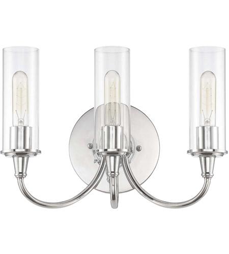 Modina 3 Light Vanity in Chrome