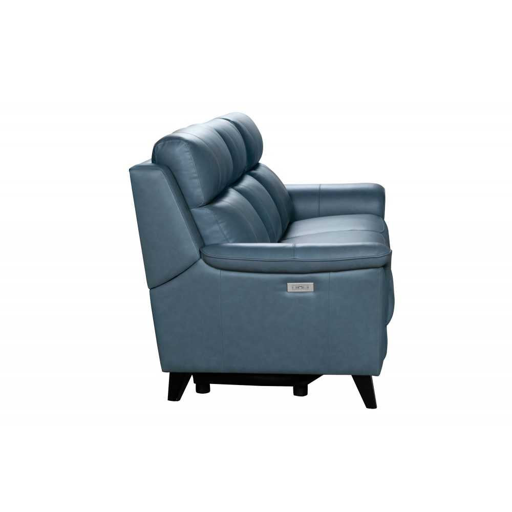 39PH-3716 Kester Power Reclining Sofa, Masen Blue gray