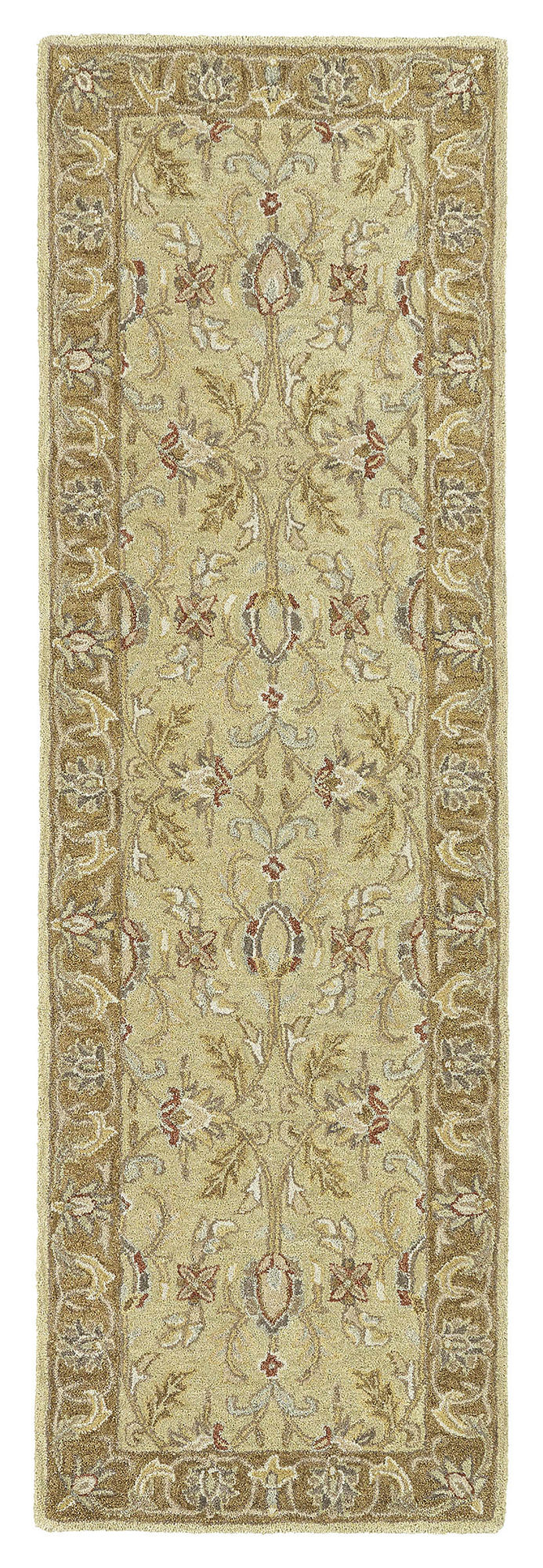 Kaleen Solomon Collection Gold Camel Throw Rug 2' x 3'