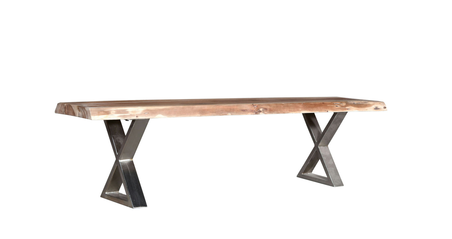 Loomie Wood Dining Bench