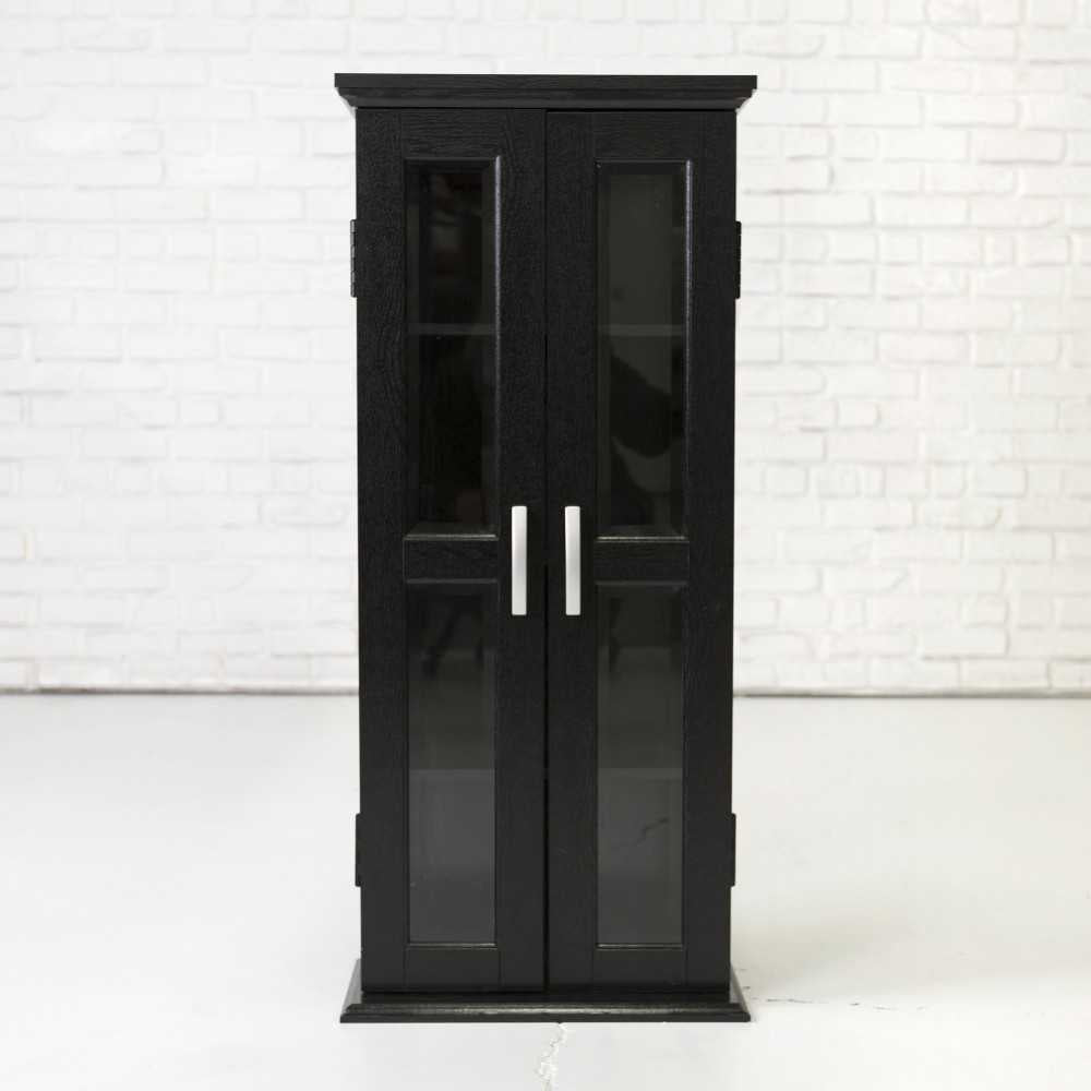 41" Wood Bookcase - Black