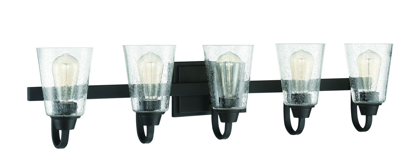 Grace 5 Light Vanity Light in Espresso, 41905-ESP-CS