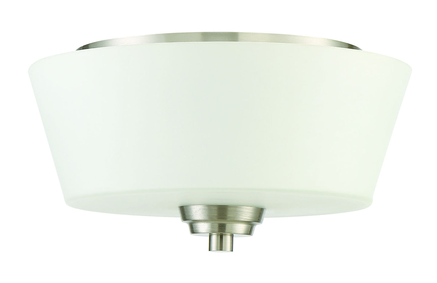 Grace 2 Light Flushmount in Brushed Polished Nickel, 41982-BNK
