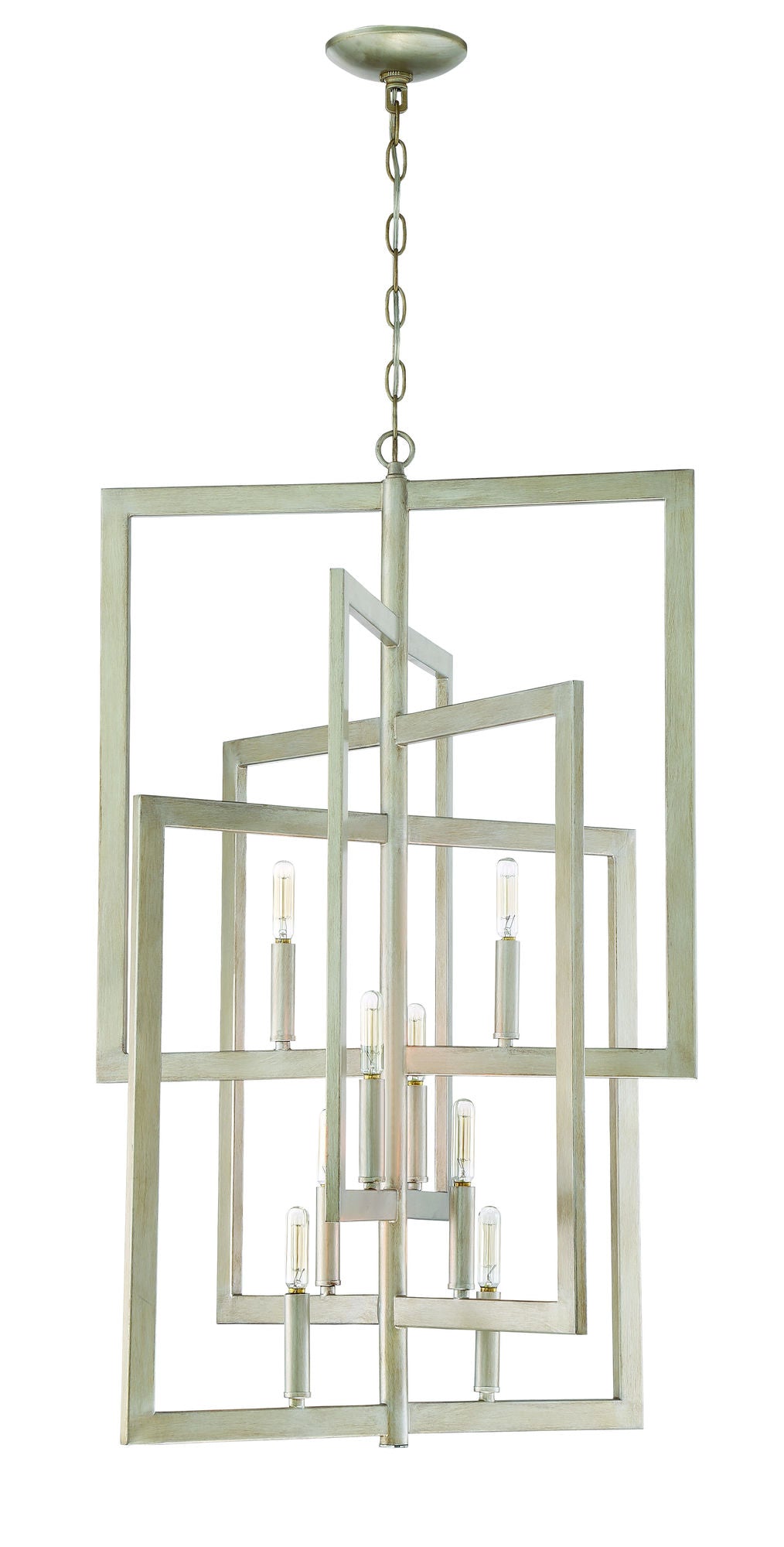 Portrait 8 Light Foyer in Gold Twilight