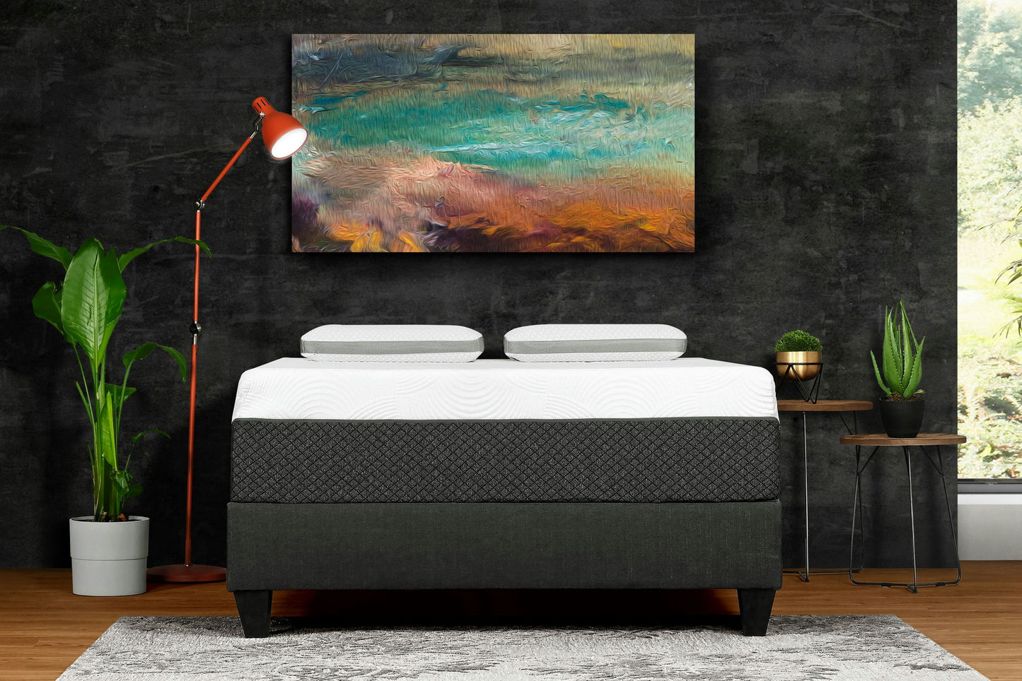 Glacial Ultra Plush 14" Cool Gel Memory Foam Mattress in a Box, California King