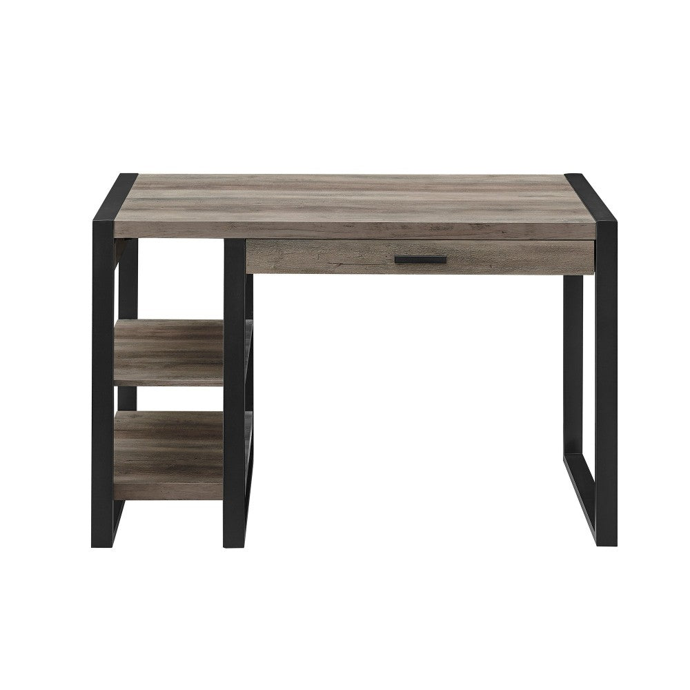 48" Wood Computer Desk - Gray Wash