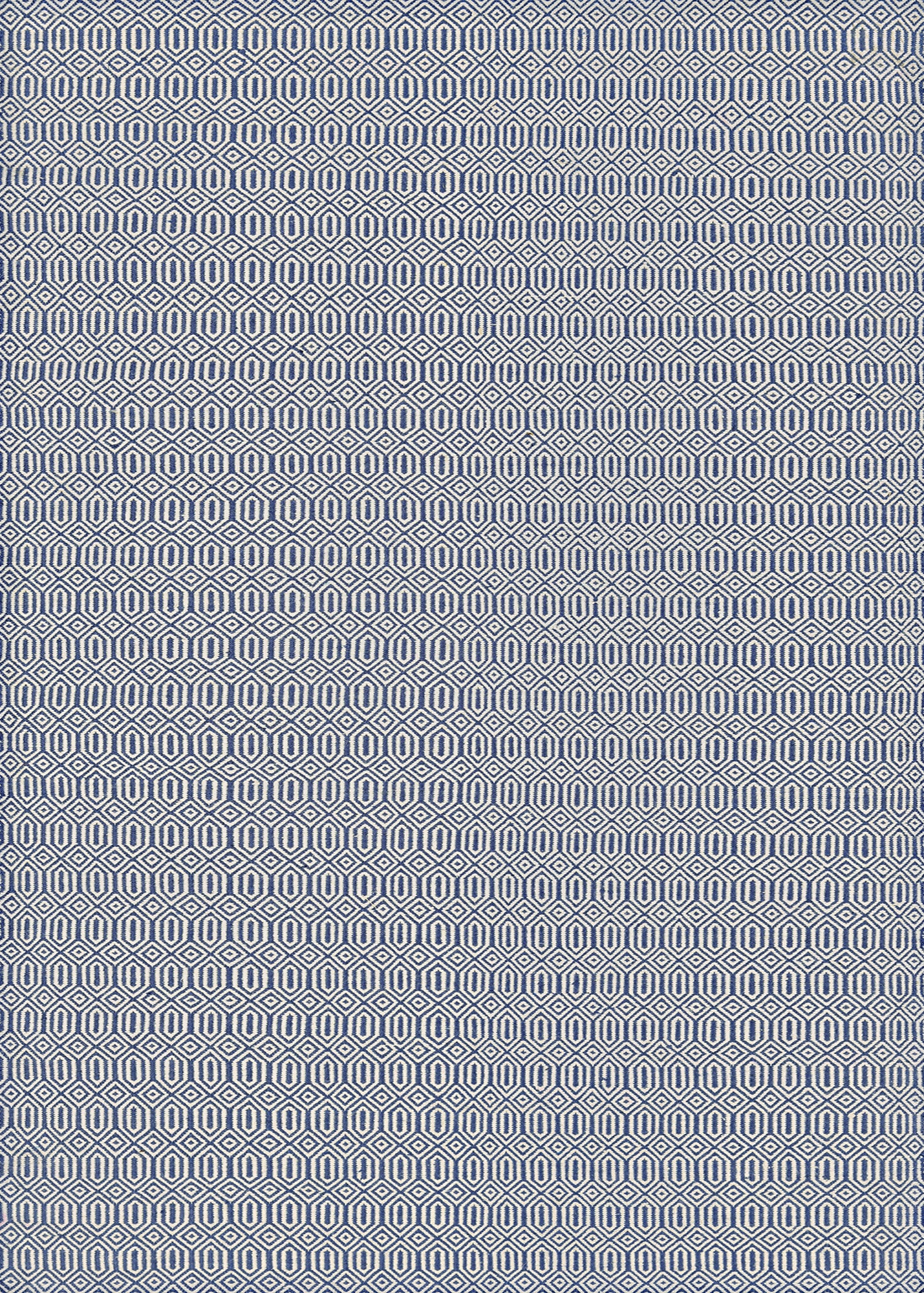 Couristan Cottages Southport Navy Runner Rug 2'3" x 8'