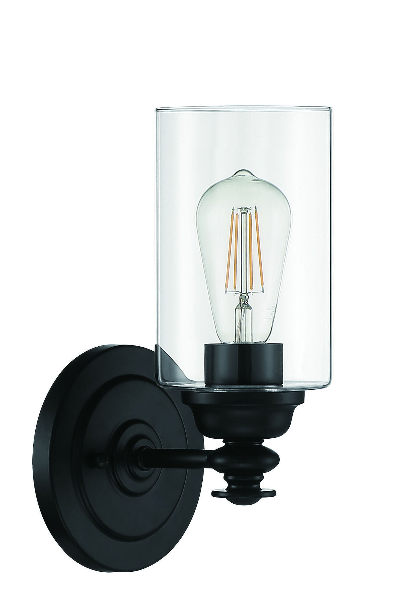 Dardyn Wall Sconce 1 Light Espresso, 49801-FB-C