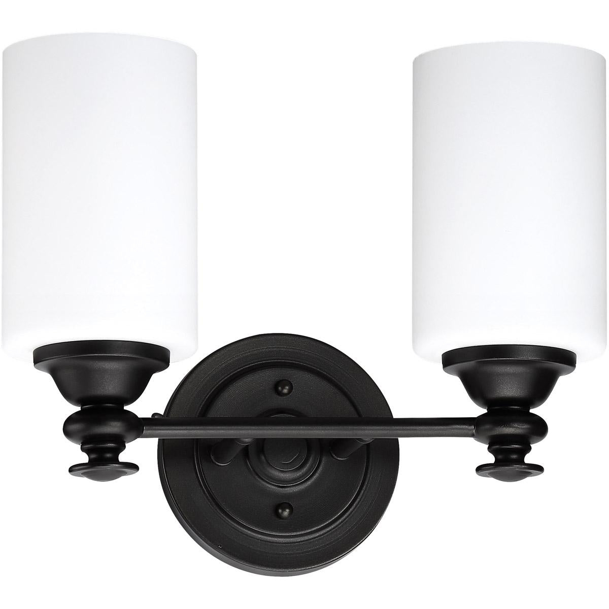 Dardyn 2 Light Vanity in Espresso, 49802-ESP