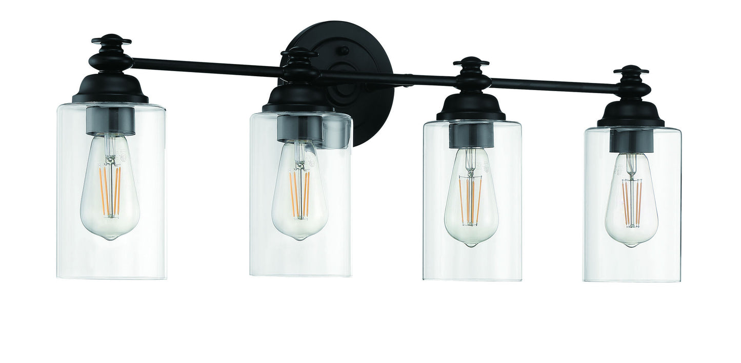 Dardyn 4 Light Vanity in Espresso, 49804-FB-C