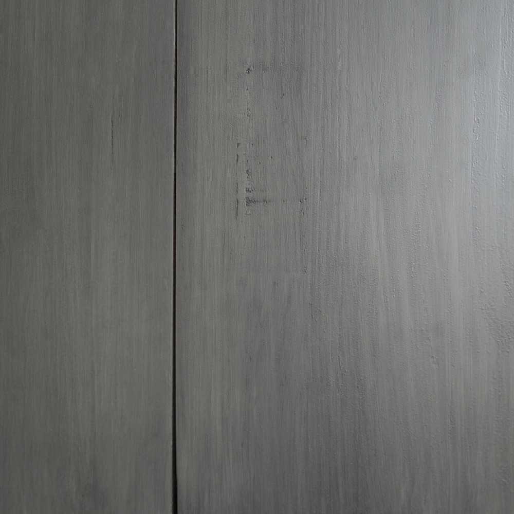 5-Piece Farmhouse Dining Set - Gray/Black, C72DSLBGY-5