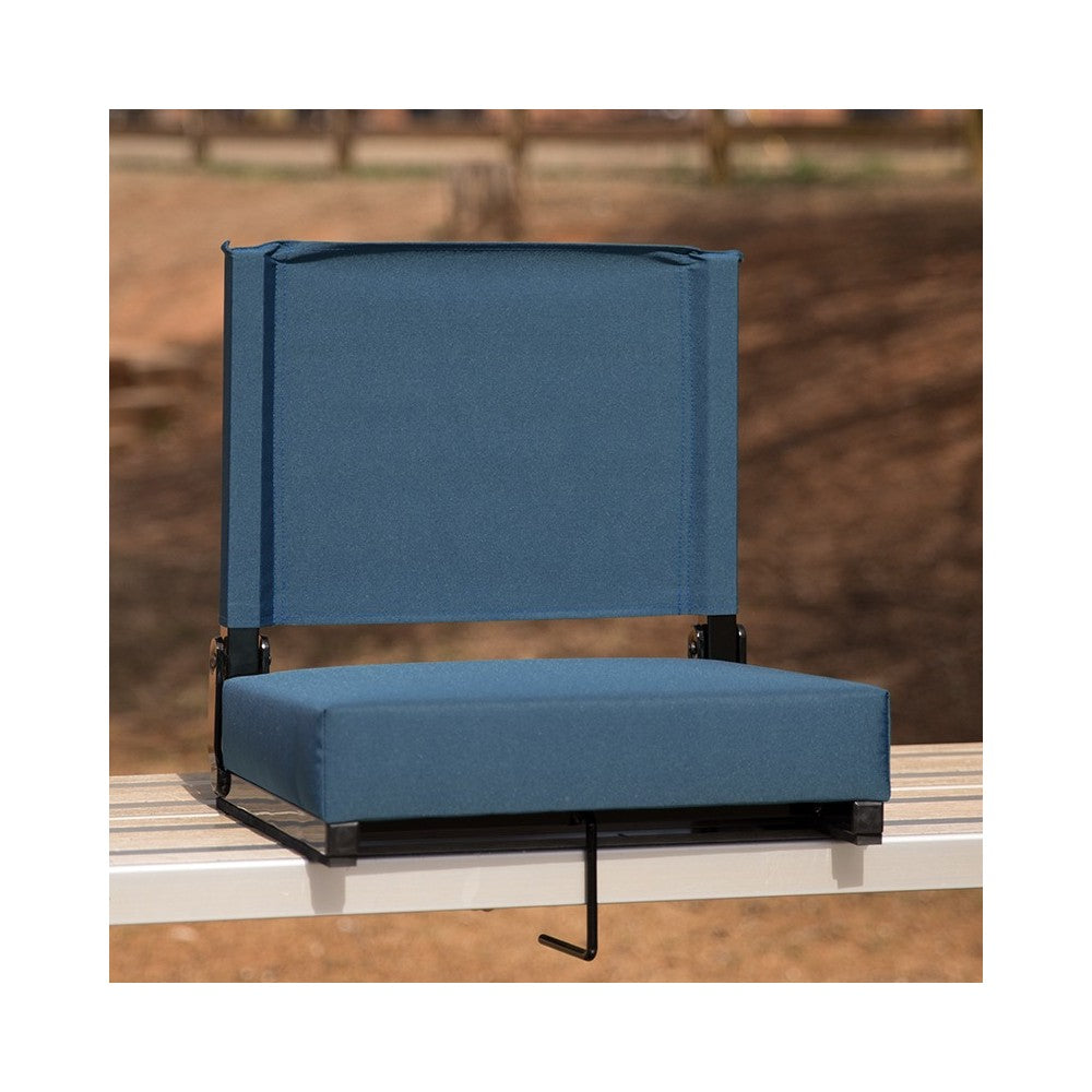 500 LB. Weight Capacity Lightweight Aluminum Frame and Ultra-Padded Seat in Teal