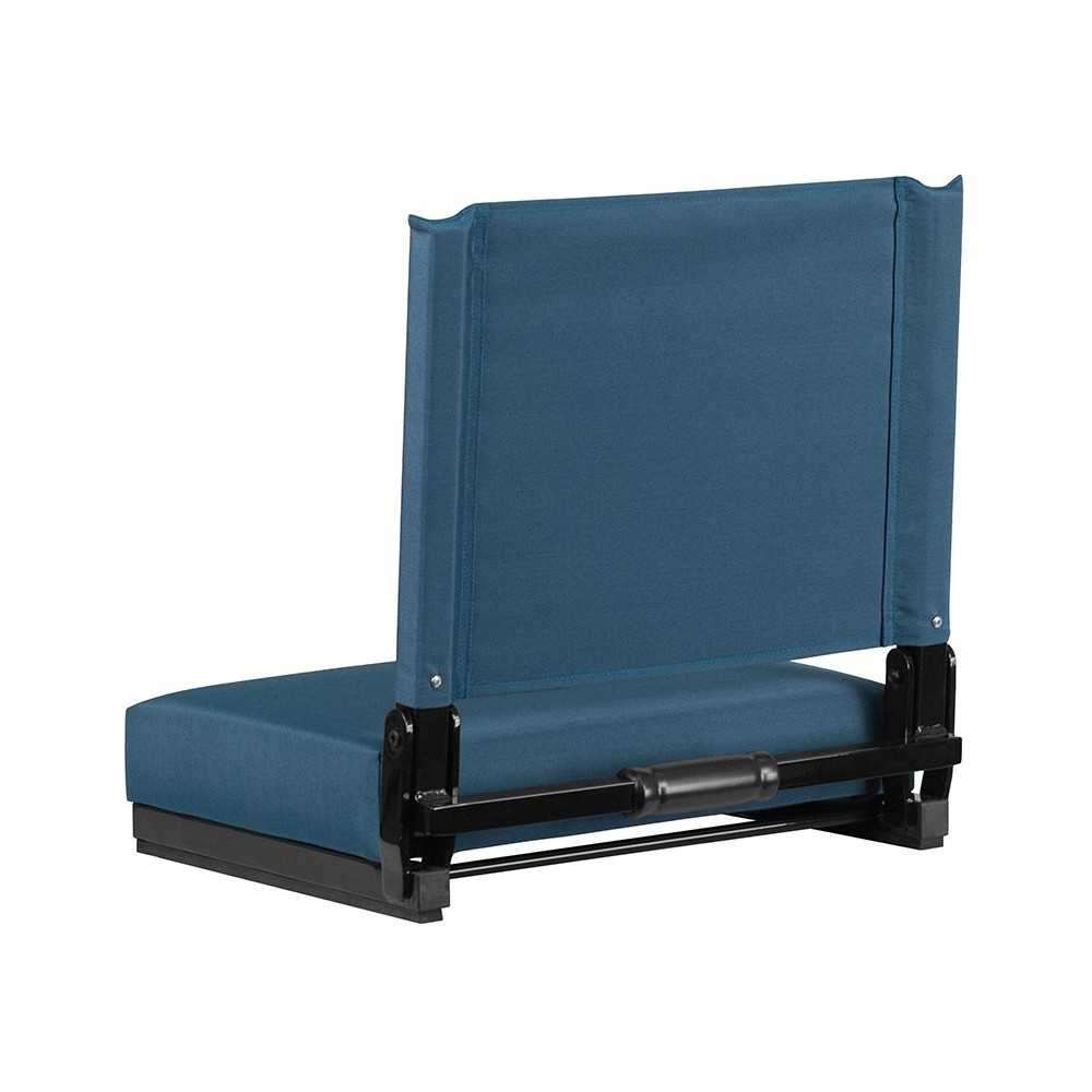 500 LB. Weight Capacity Lightweight Aluminum Frame and Ultra-Padded Seat in Teal
