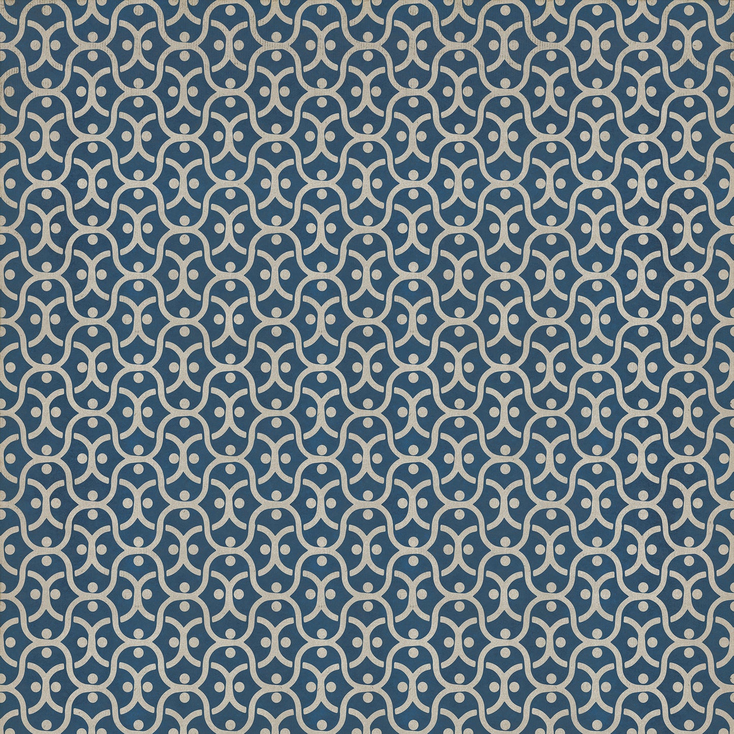 Pattern 47 A Beautiful Mind 120x120 Vintage Vinyl Floorcloth