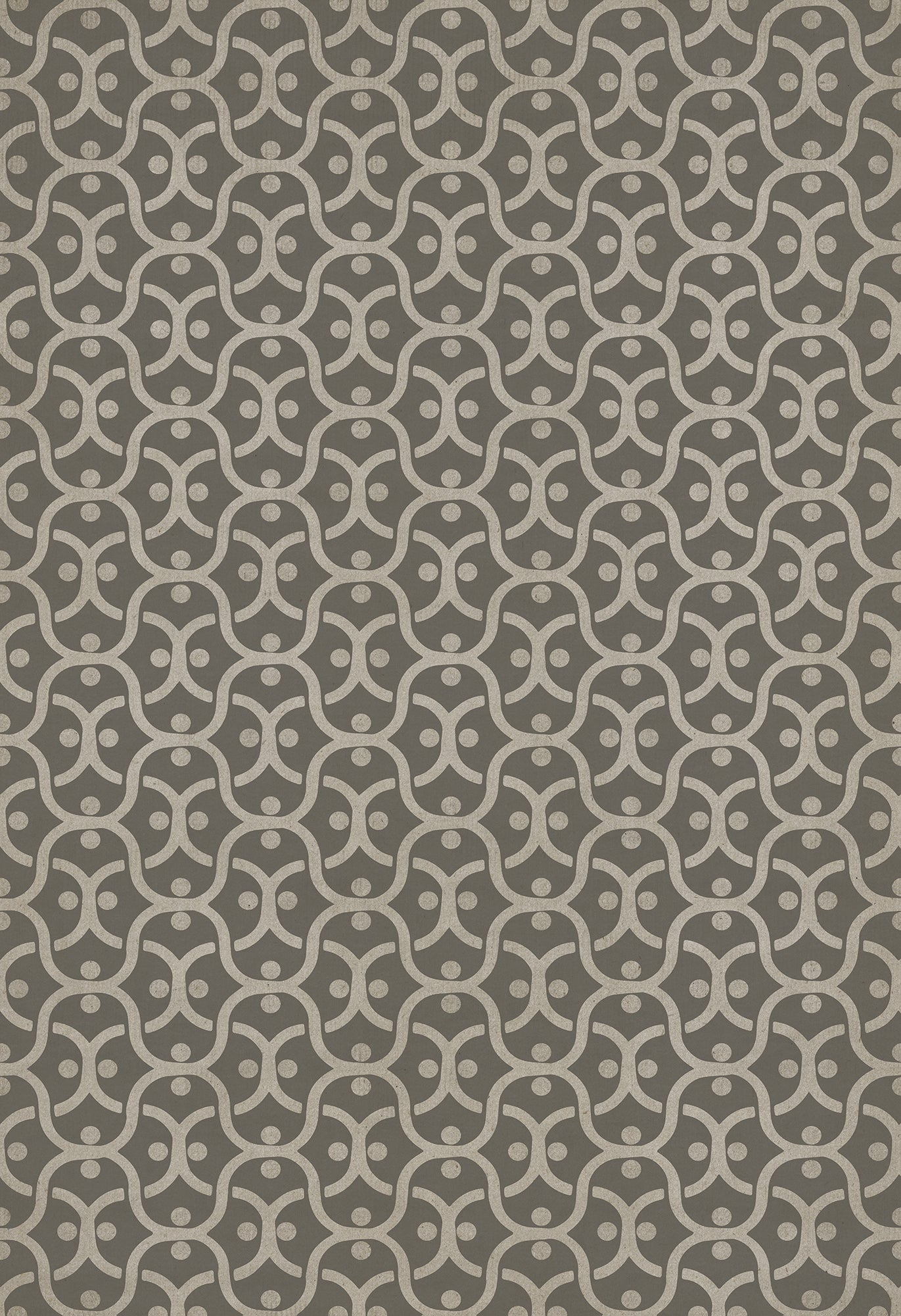 Pattern 47 Grey Matter 96x140 Vintage Vinyl Floorcloth