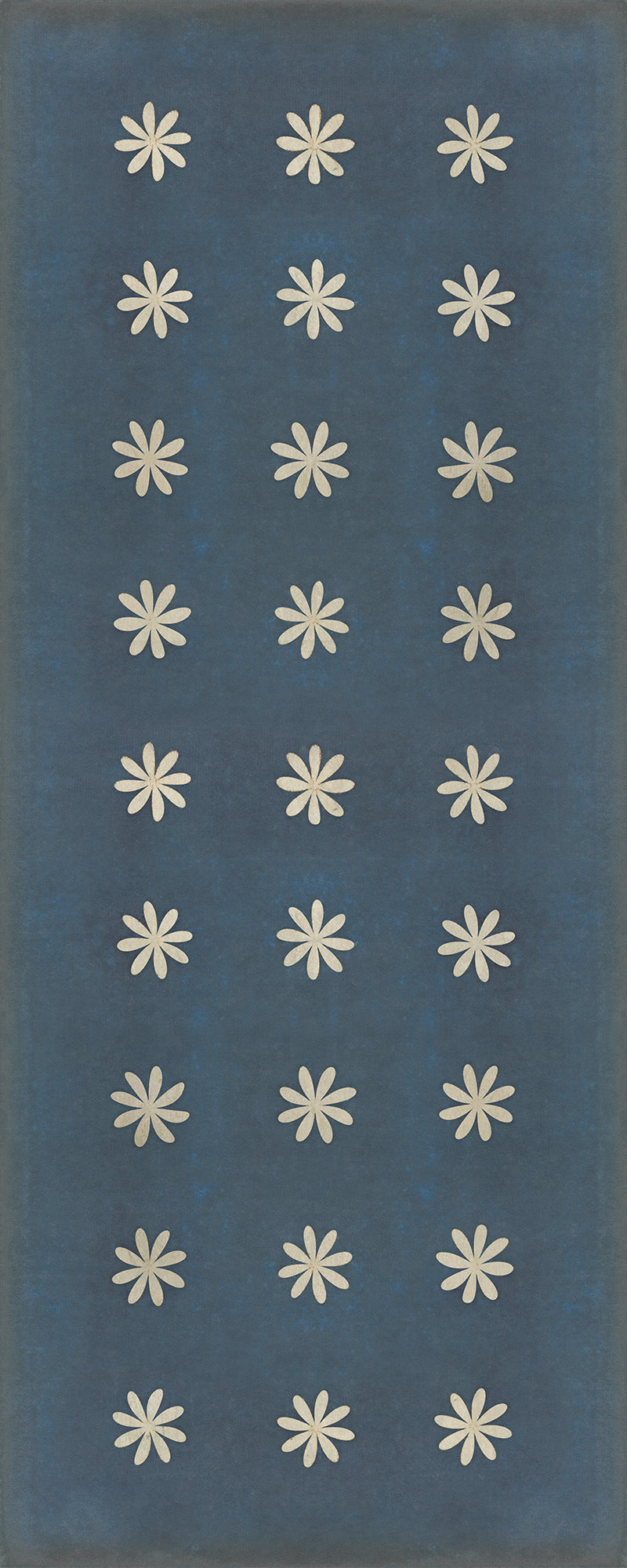 Pattern 48 Kibbutz 36x90 Vintage Vinyl Floorcloth