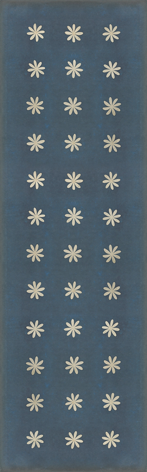 Pattern 48 Kibbutz 36x115 Vintage Vinyl Floorcloth