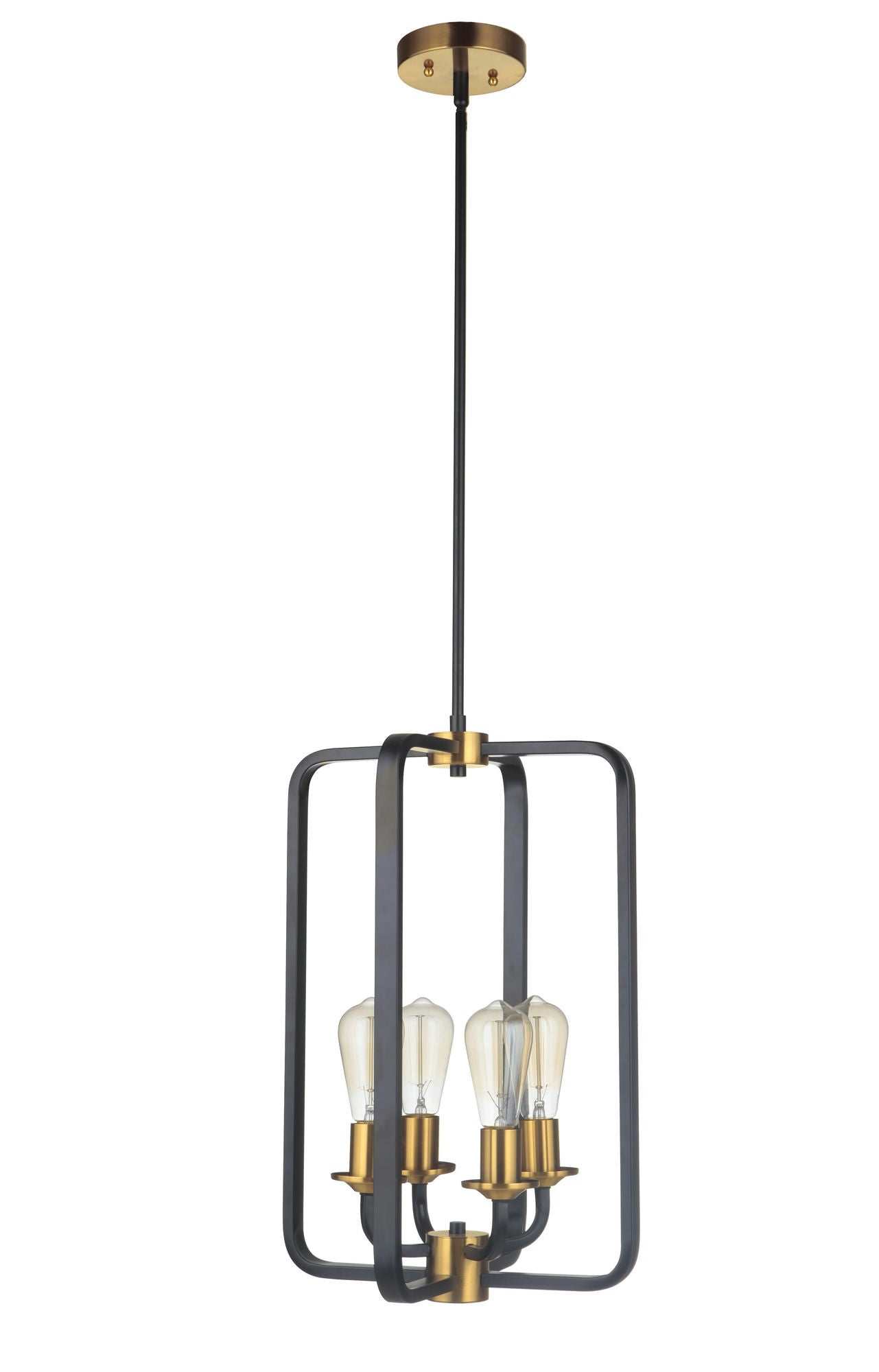 Flat Black - Satin Brass, 50334-FBSB
