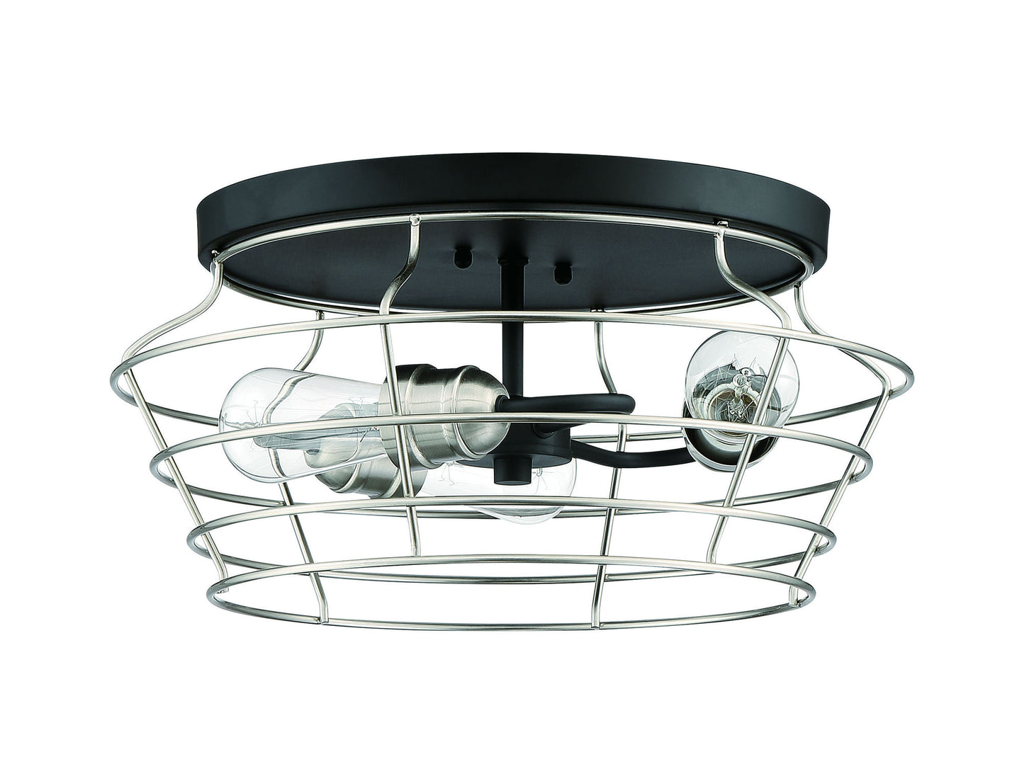 Flat Black - Brushed Polished Nickel, 50683-FBBNK