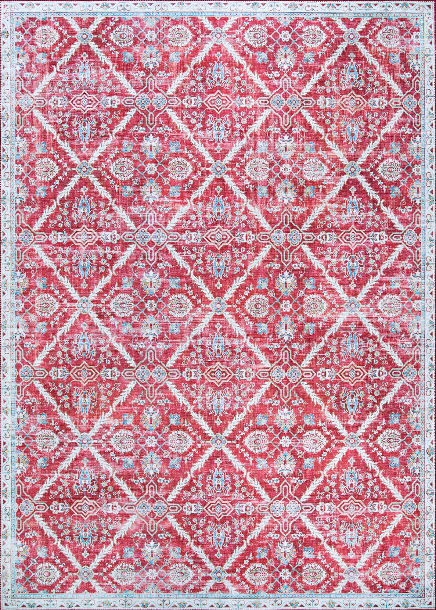 Couristan Pasha Arcadia Garnet Rug 9' x 12'