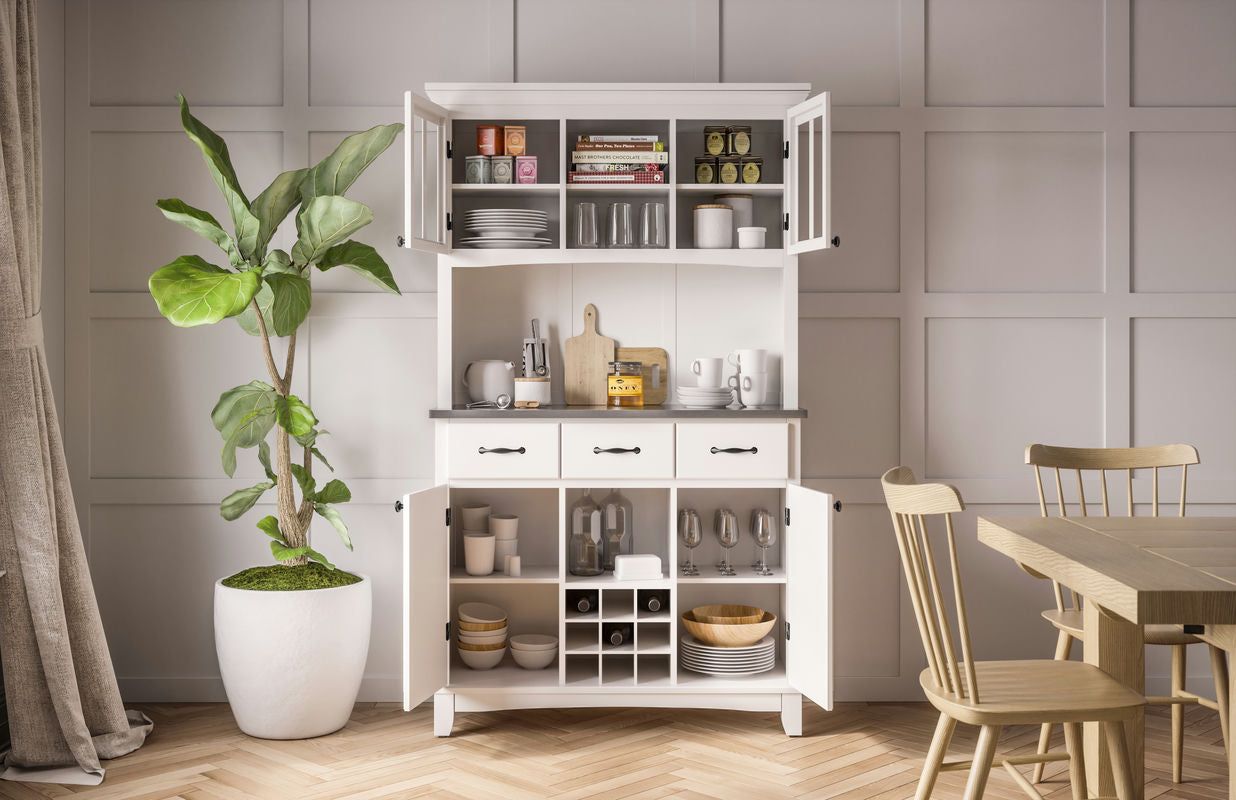 Hampton Buffet with Hutch by homestyles, 5100-0023-22