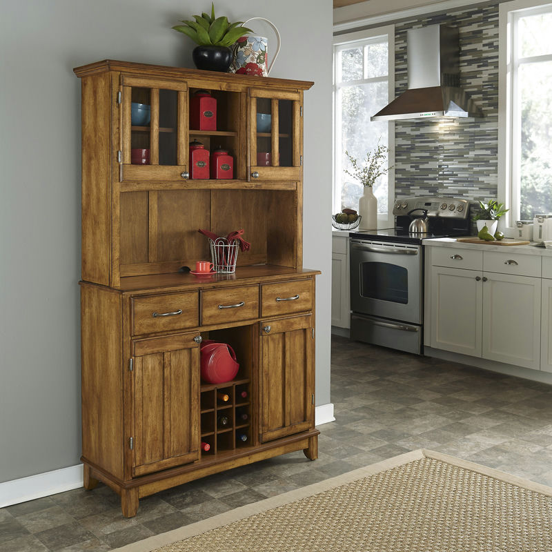 Hampton Buffet with Hutch by homestyles, 5100-0066-62