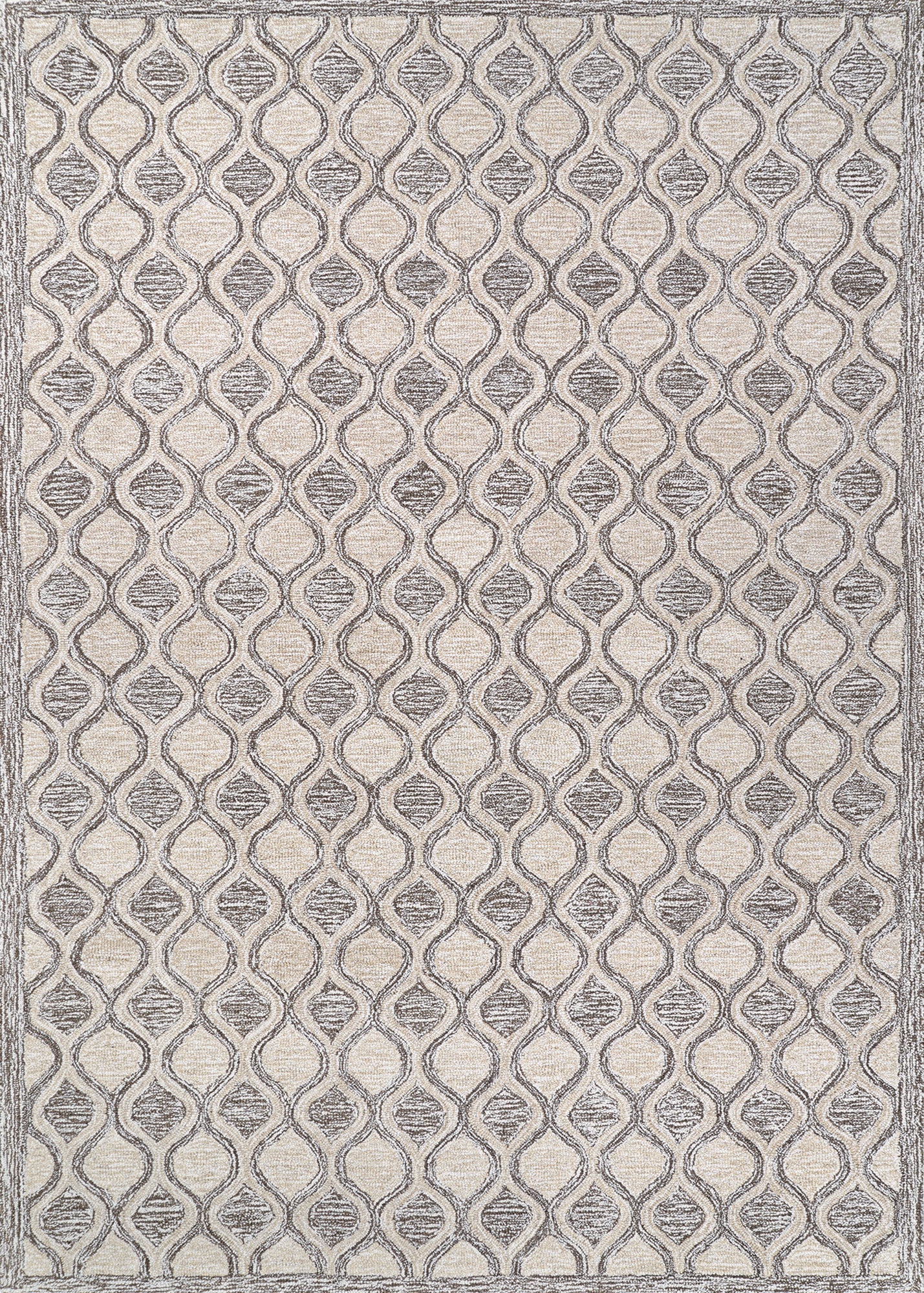 Couristan Silverthorne Mosaic Sandlewood Rug 5' x 8'