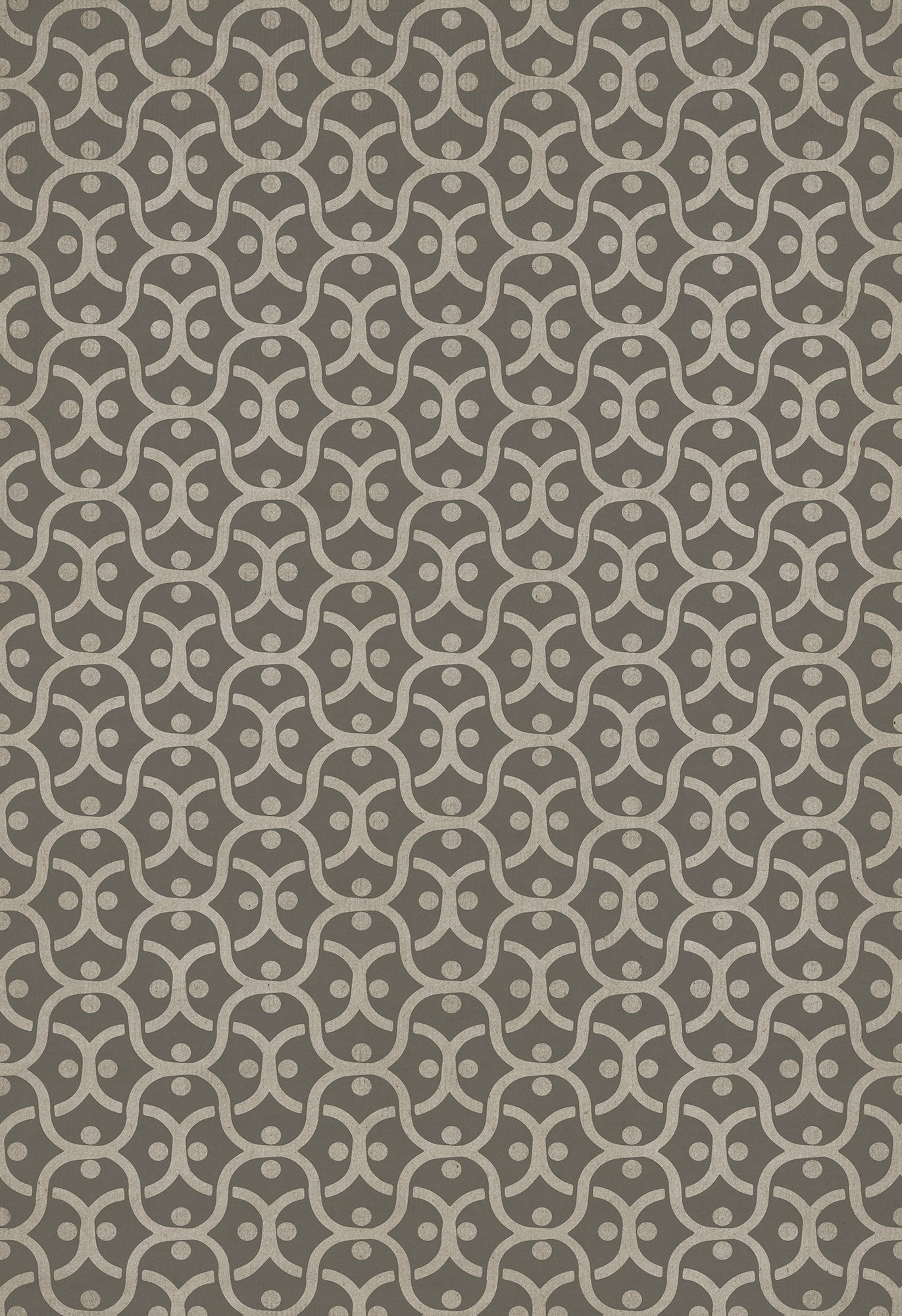 Pattern 47 Grey Matter 120x175 Vintage Vinyl Floorcloth