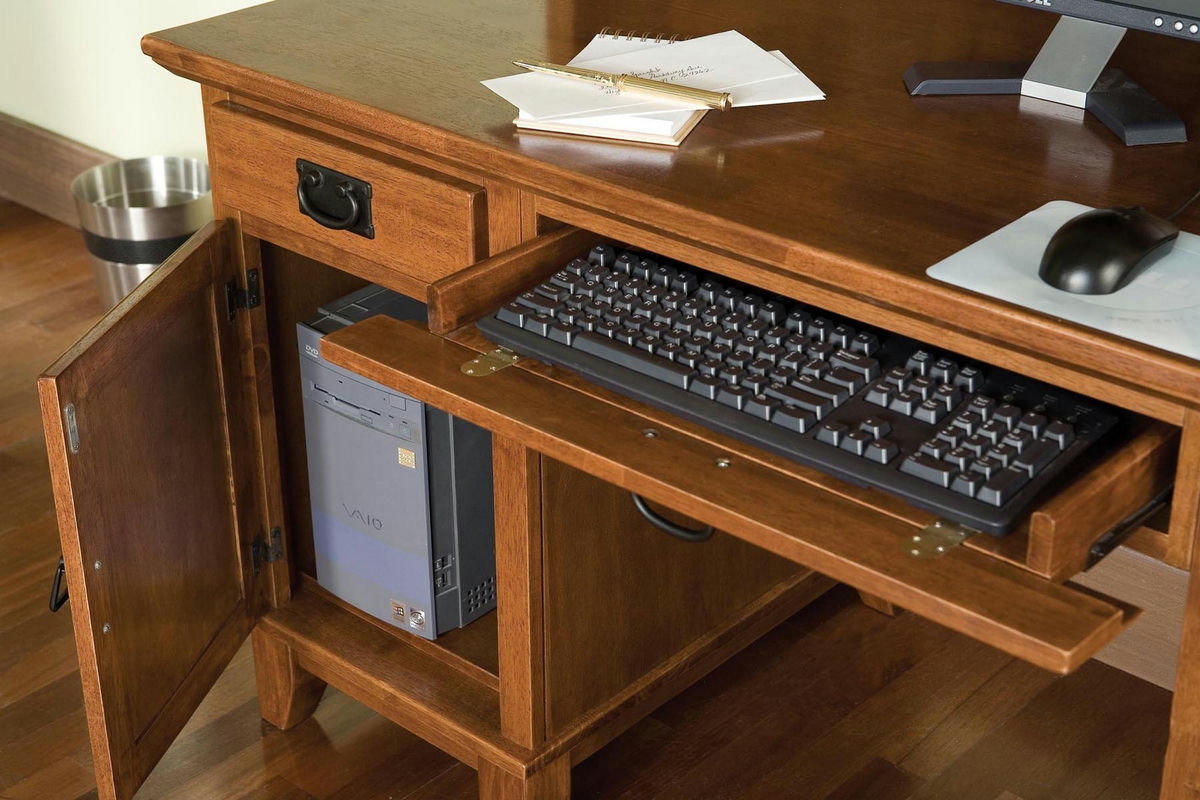Lloyd Pedestal Desk by homestyles