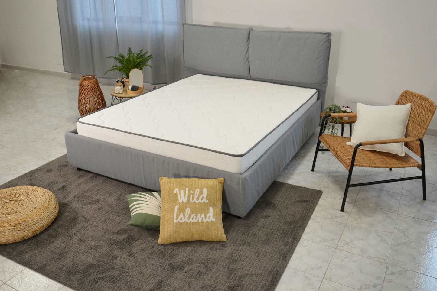 Dreamland 6" Tight Top Pocket Coil Mattress in a Box, Full