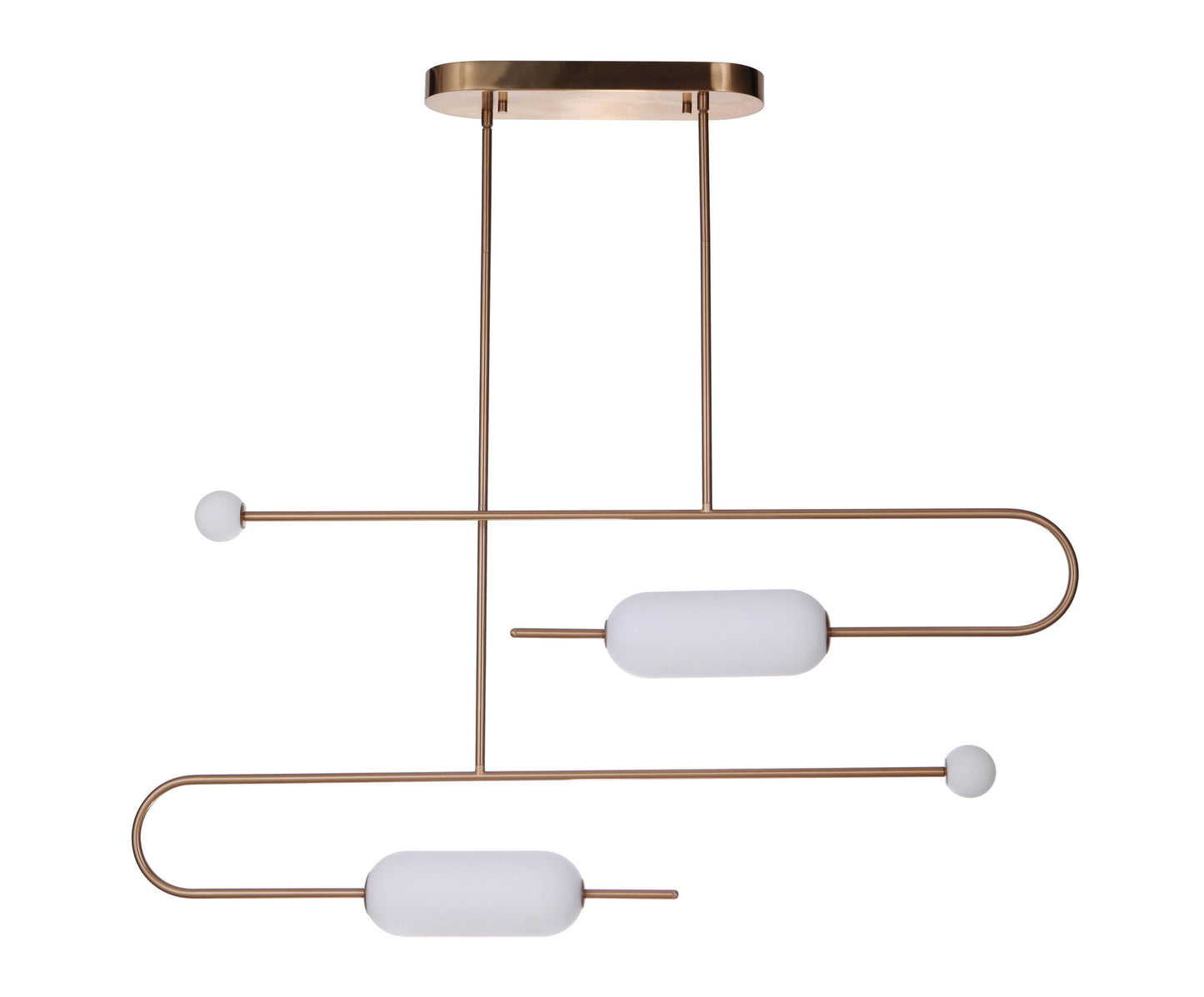 Tuli Island LED Light - Satin Brass