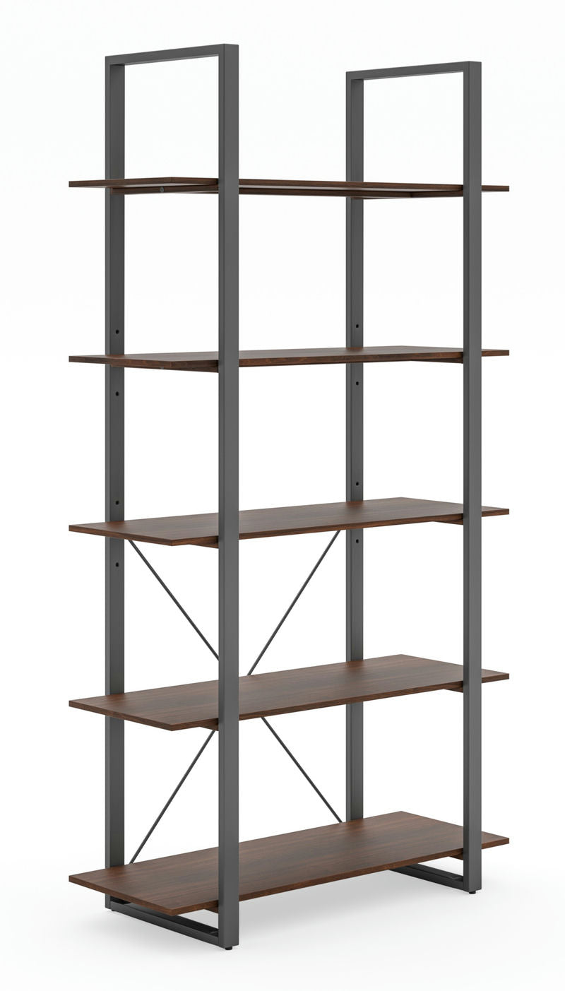 Merge Five-Shelf Bookcase by homestyles