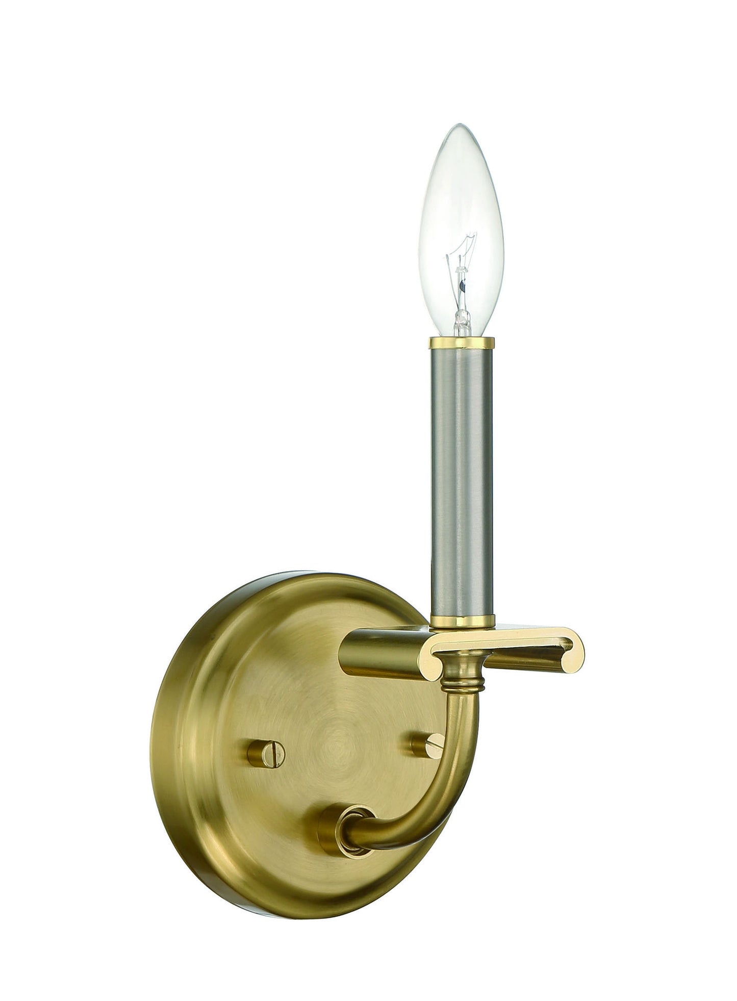 1 Light Wall Sconce, 54861-BNKSB