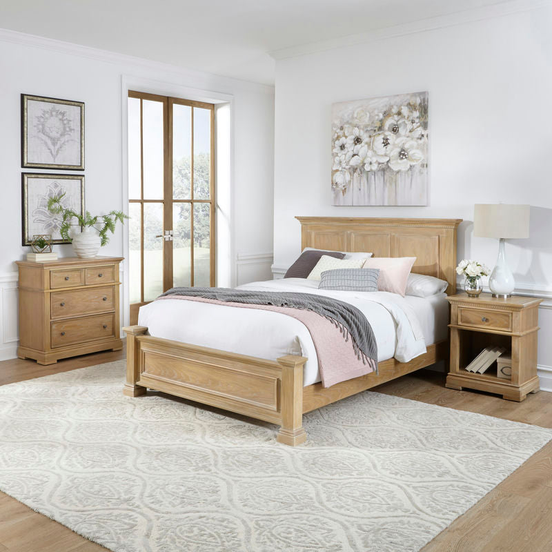 Manor House Queen Bed, Nightstand and Chest by homestyles